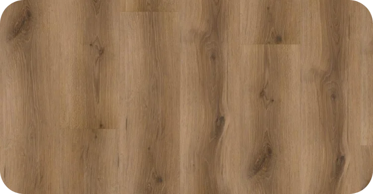 Vinylboden Eiche C5002 mit rustikaler Holzoptik, sichtbaren Aststrukturen und natürlicher Eichenmaserung