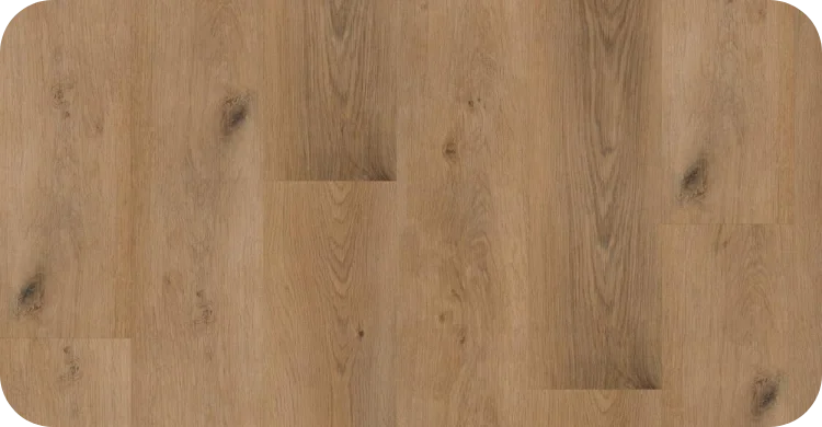 Vinylboden Eiche C5003 mit rustikaler Holzoptik, sichtbaren Aststrukturen und natürlicher Eichenmaserung
